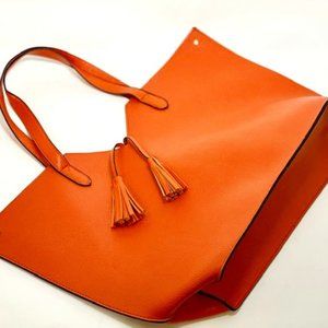 Neiman Marcus Pumpkin Shoulder Bag